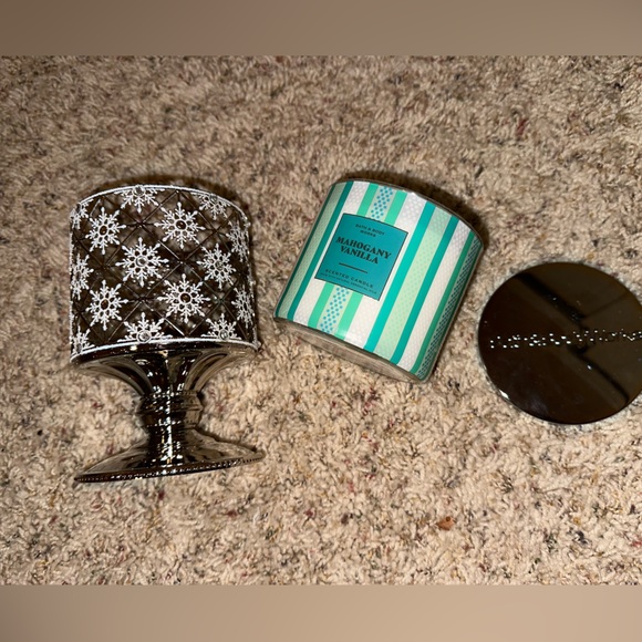 BBW works gel flake candle holder ❄️ - Picture 11 of 13